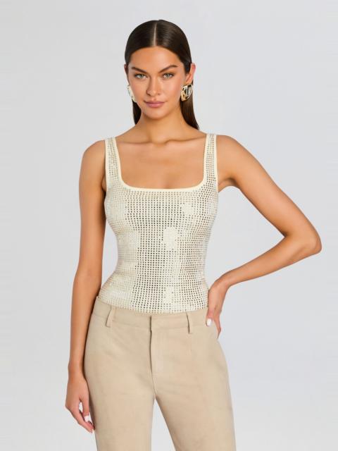 MARZIA EMBELLISHED TOP