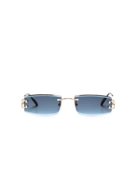 rectangle-frame sunglasses