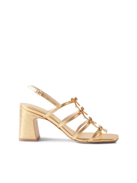 bow-embellishment sandals