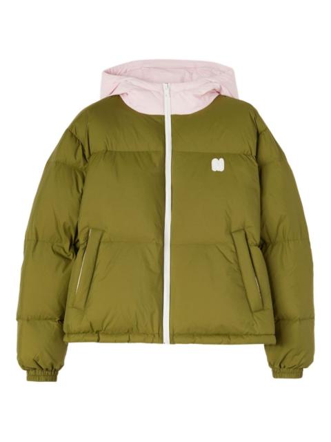 logo-detail puffer jacket