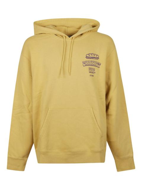logo-print hoodie