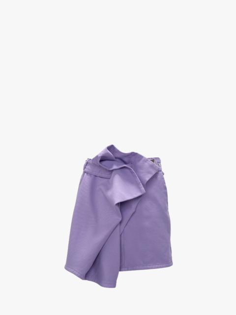 FOLD OVER MINI SKIRT