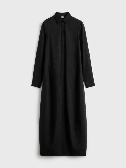Parachute shirtdress black