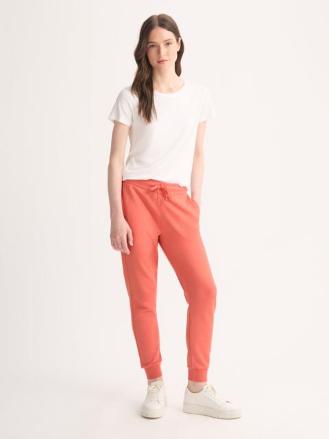 Women's Sweatpants Quinn Cotton Modal Coral Orange