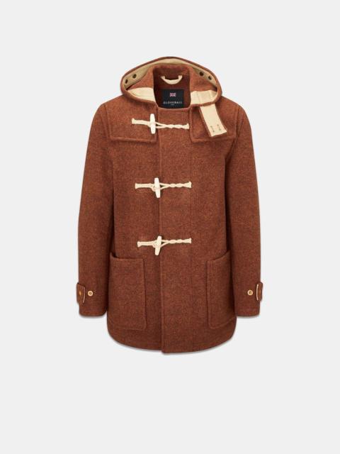 Men's Mid-Length Monty Duffle Coat Rust