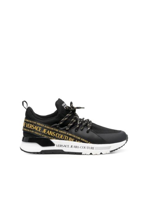 logo-tape low-top sneakers