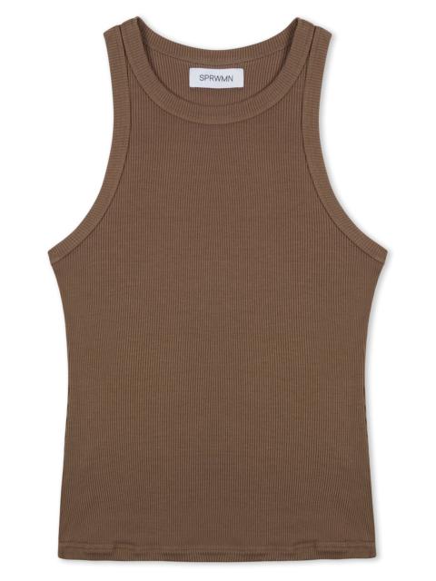 TRUFFLE RIB RACER TANK