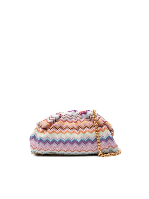 zig zag shoulder bag