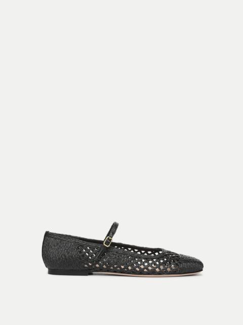 ELLIE RAFFIA FLAT