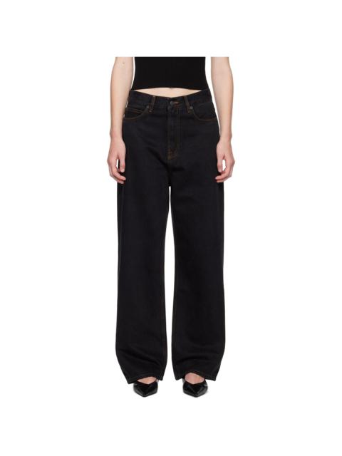 Black Low Rise Jeans