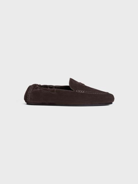 CELINE ADAM  Loafer IN SUEDE CALFSKIN