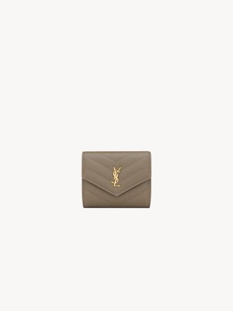 CASSANDRE MULTI-FOLD WALLET IN GRAIN DE POUDRE LEATHER