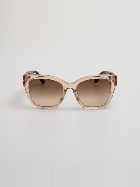 Tamara Cat Eye Sunglasses in Ash