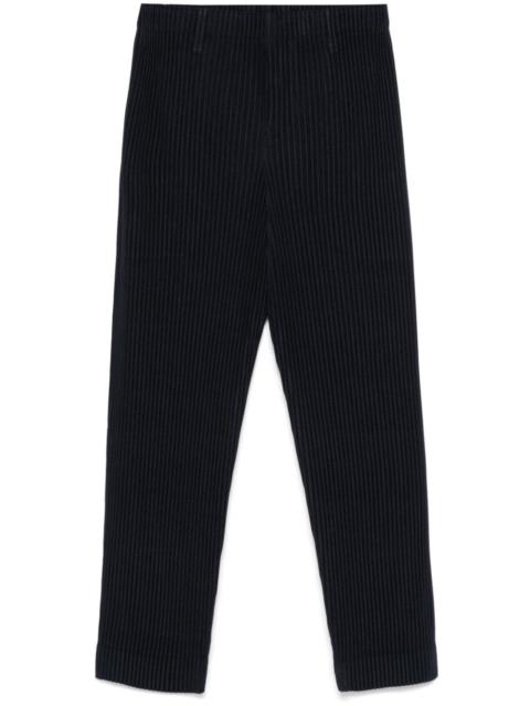 plissé trousers