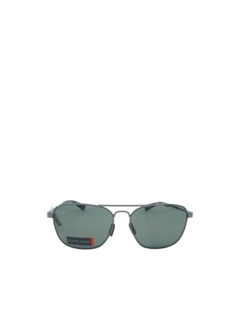 Rally polarised pilot sunglasses