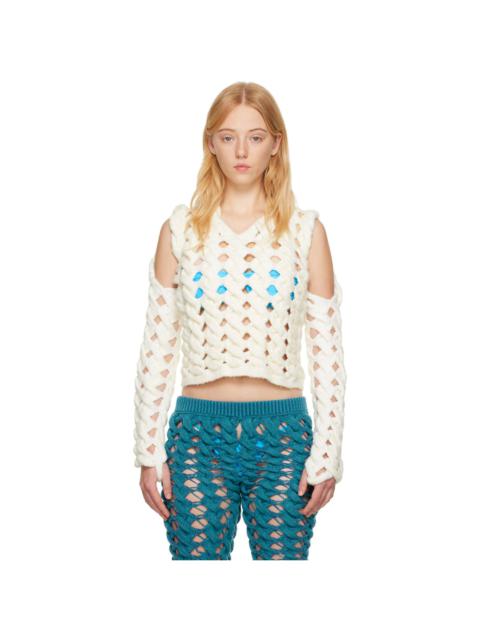 SSENSE Exclusive Off-White Sweater