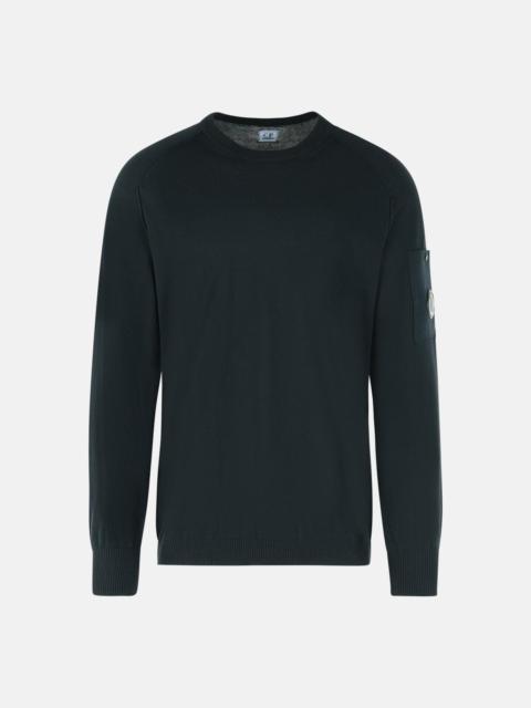 BLACK COTTON SWEATER