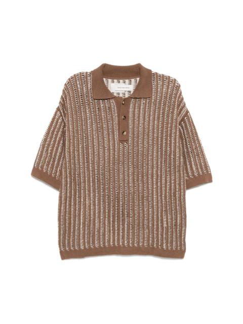 CROCHET-KNIT SHIRT