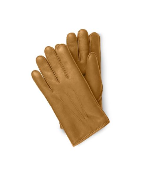 leather gloves