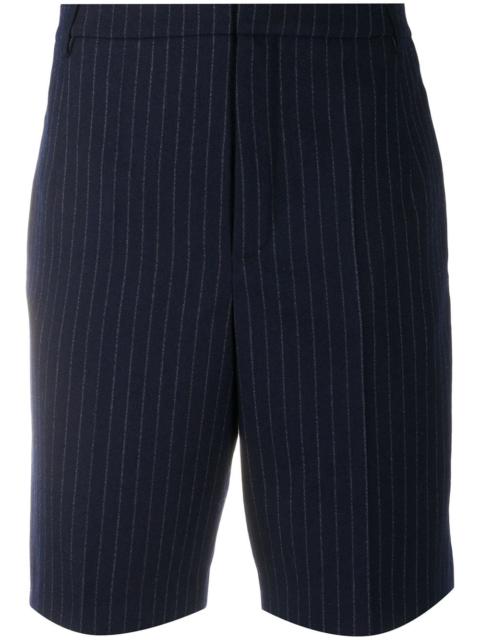 pinstripe Bermuda shorts