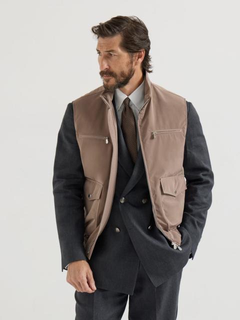 Bonded nylon vest with Thermore® padding