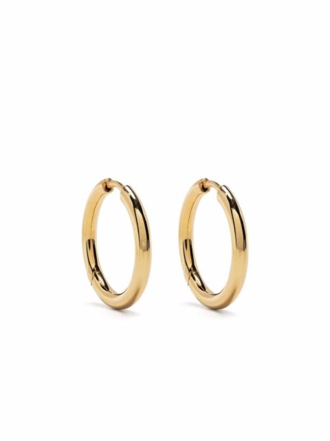 medium hoop earrings