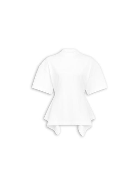 PANELLED COTTON T-SHIRT