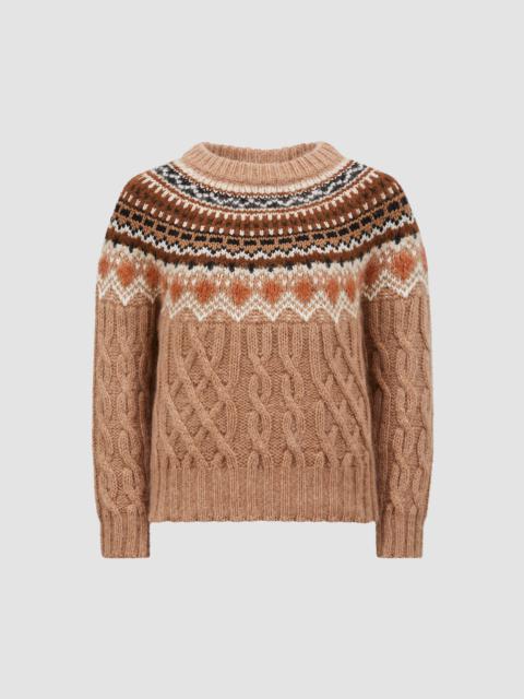 Wool, Mohair & Alpaca Sweater