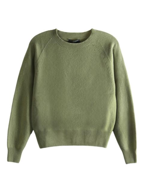 raglan-sleeve cashmere sweater