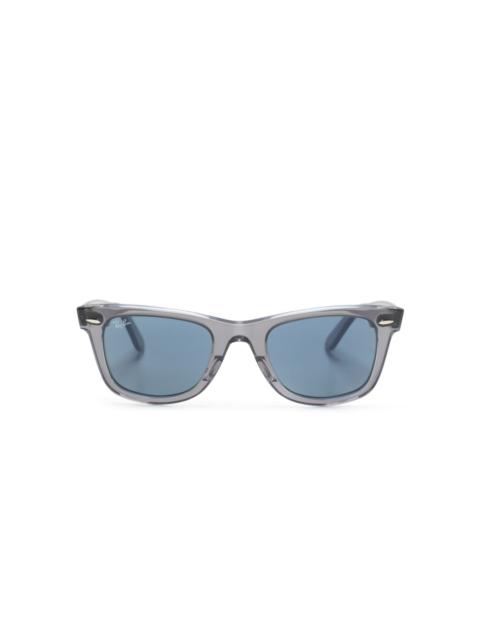 wayfarer-frame sunglasses