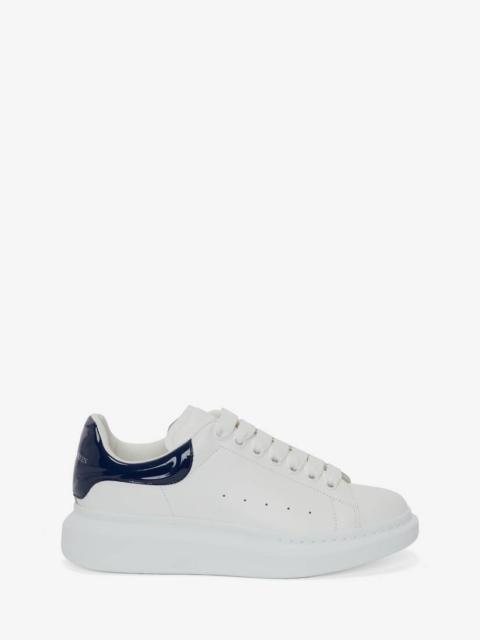 Men's Oversized Sneaker in White/navy