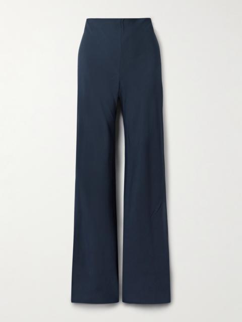 Adira Twill Wide-leg Pants