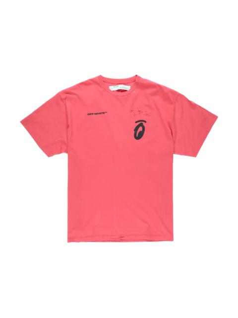 OFF-WHITE Splitted Arrows T-Shirt Red/Black