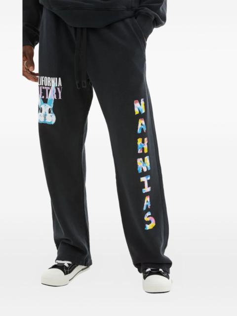 graphic-print logo sweatpants