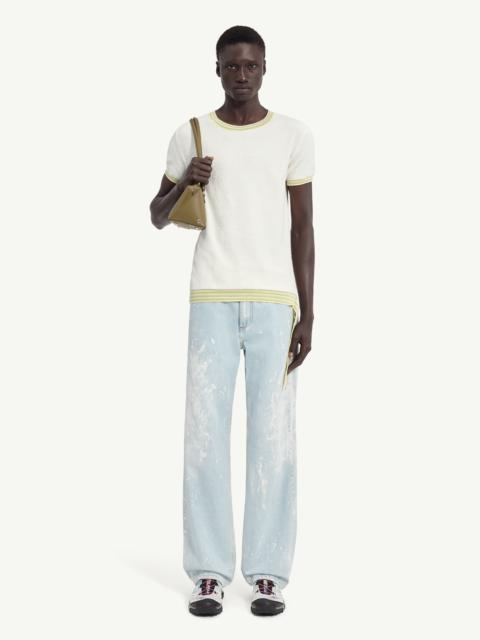 Bouclé Knit T-Shirt