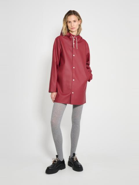Stockholm Raincoat Burgundy