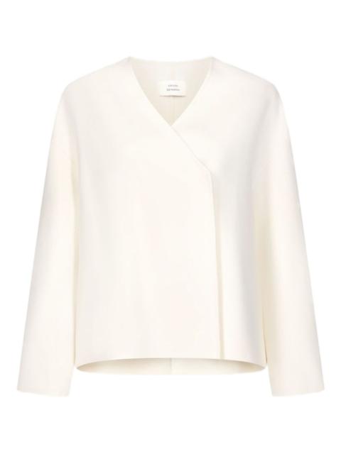 Maara asymmetric V-neck jacket