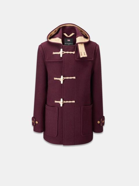 Men's Mid-Length Monty Duffle Coat Burgundy