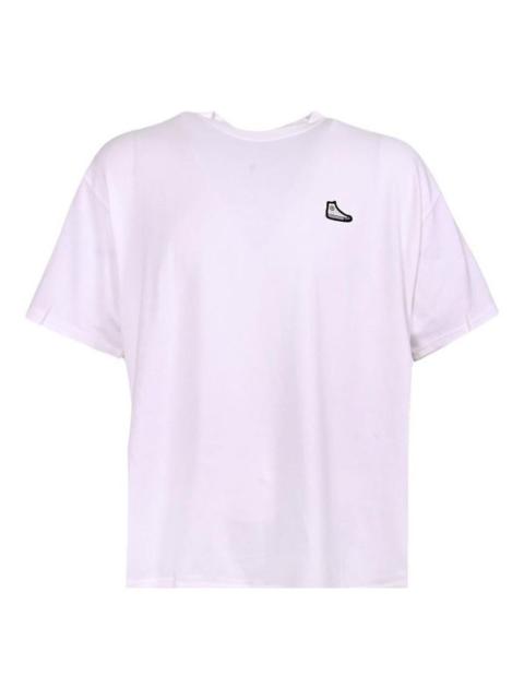 Converse Go-To Sneaker Patch T-Shirt 'White' 10025397-A02