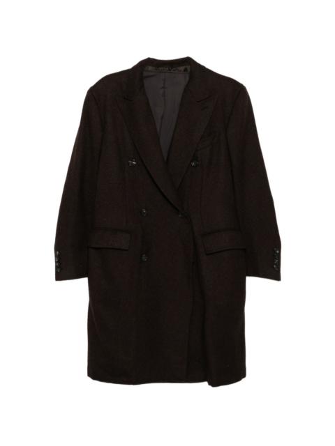 Spiga double-breasted overcoat