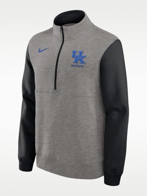 Kentucky Club Men's Nike College 1/2-Zip Crew