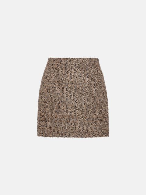 LUREX TWEED MINI SKIRT