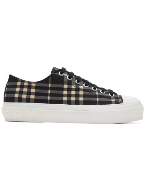 Burberry Check Sneakers Black Calico ( Women's)