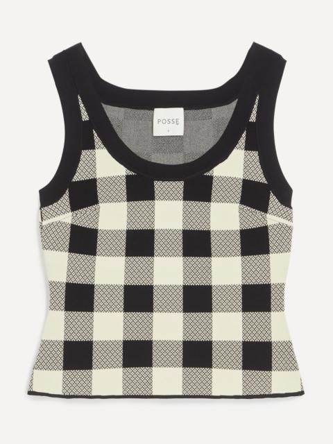 Pippa Heritage Plaid Top