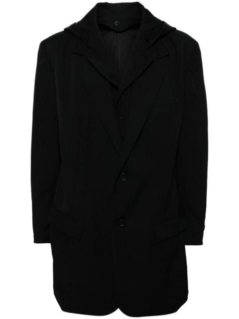 wool gabardine blazer