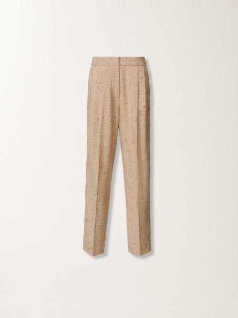 Buttoned tailoring trousers