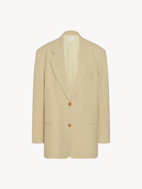 ジャケット The Row Cosima Double-Breasted Wool And Silk Jacket The Row Cosima wool-silk Blend Jacket | Neutrals | FARFETCH
