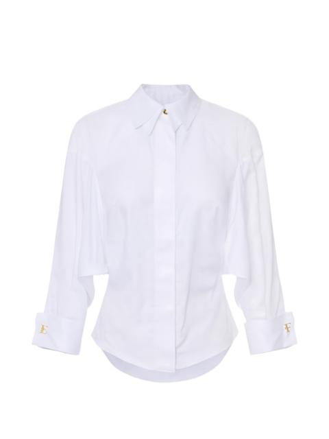 cufflink cotton shirt