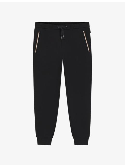Drawstring-Waist Cotton-Jersey Jogging Bottoms