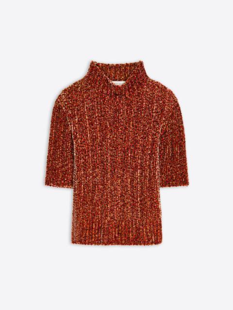 SHORT SLEEVED SWEATER